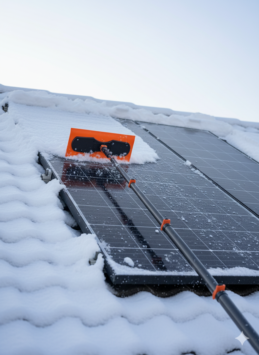 Telescoopstok + snowremover